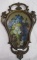 Oil on board wall placque floral attrib. to Marting G. Dumler 1868-1958 for