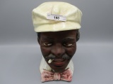 Black Americana soft paste humidor Horse Jockey 8