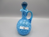 Hobbs blue opal Coral cruet