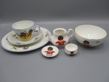 Mac Donald english china Goliwog dishes