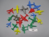 Bag of plastic small airplanes