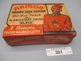 Black Americana Armor Handy SHoe Shiner kit in original box