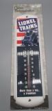 newer Lionel Trains thermometer