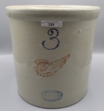 Red Wing 3 gallon salt glaze crock