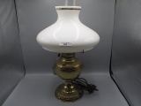 Brass lamp w/ 10