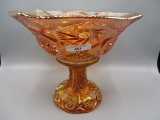 Imperial mari custard set carnival Glass