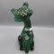 Fenton HP Emerald Green Alley Cat Rosso Exclusive