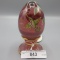 Fenton Egg on font- decorated