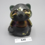 Fenton sandcarved Raccoon- Murphy