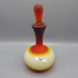 Imperial Peachblow decanter w/ stopper