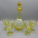 Fenton Yellow Amber 