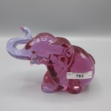 Heisey by Dalzein Lavender Ice Large Elephant