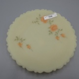 Fenton HP Plate with Roses