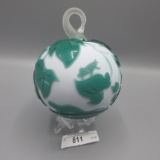 Pilgrim Cameo Glass vase, C Carpenter Ornament- Ivy Buggin'