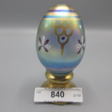 Fenton Egg on font- decorated