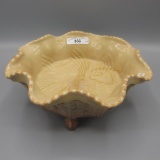 Fenton choclate fantail bowl