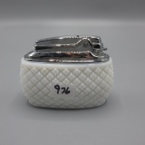 Fenton English Hobnail Cigarette Lighter -Museum p