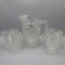 Imp Robins white 7pc water set- cont