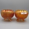 2 mari Fenton GArland rosebowls