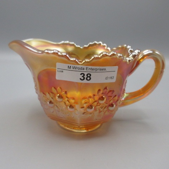 Fenton mari Orange Tree creamer