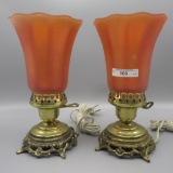 2 mari dresser lamps