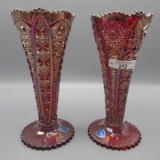 2 contemporary vases as shown