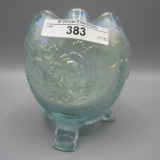 Nwood ice blue Fine Cut Rose rosebowl