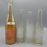 4 carnival pop bottles as shown