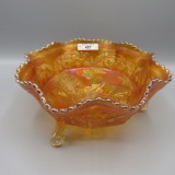 Fenton marigold Panther master berry bowl- Dark