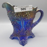 Fenton blue Orange Tree creamer