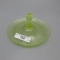 Vaseline Stretch glass lemon server