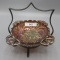 English Scroll Embossed mint tray in SP holder