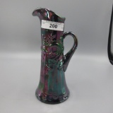 Fenton novelty Morning Glory tankard- purple