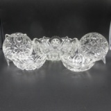 Millersburg Crystal-Ohio Star 5 pc berry set