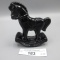 Fenton black Rocking Hobby Horse made for FAGCA 2003, see orig box