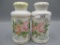 Louise Piper painted salt & pepper shakers- Charleton Decoration