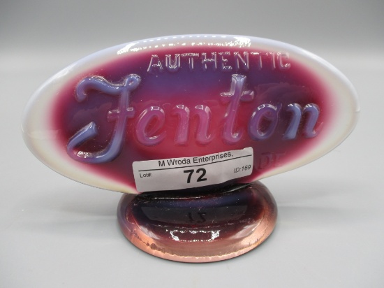 Kriner Fenton Art Glass Auction