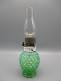 Fenton green opalescent