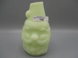 Fenton custard Santa fairy lamp