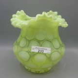 Fenton topaz opalescent Dot Optic 6