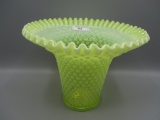 Fenton topaz opal hobnail 8