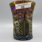 Carnival Glass Tumbler- elec purple Tiger Lily