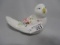 Fenton hand painted Chick-a-dee Farley