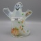 Fenton hand painted ghost- D. Johnson