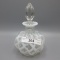 Fenton opalescent perfume bottle