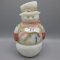 Fenton HP 2 pc snowman as shown