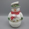 Fenton HP 2 pc snowman as shown