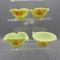 Set of 4 Fenton Miniature burmese bowls - COOL