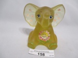 Fenton sitting elephant- Lauderman