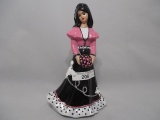 Fenton hand painted bridesmaid doll- D. Forshey  Peggy Sue